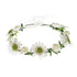 VIBGYOR head band Headbands Little Palace Store Daisy White